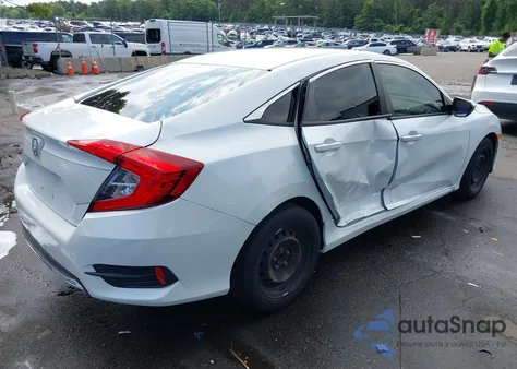 2020 Honda Civic Lx z USA, uszkodzony, nr VIN 2HGFC2F65LH540714